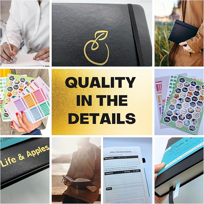 Life & Apples Daily Wellness Journal - Field & Grace