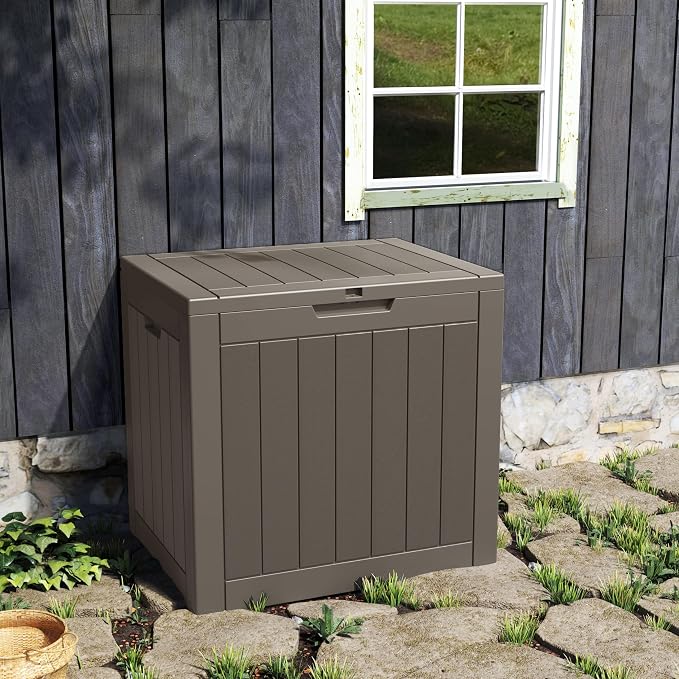 NUNU LAB 32 Gallon Outdoor Storage Box Waterproof, Outside Package Delivery - Image 7