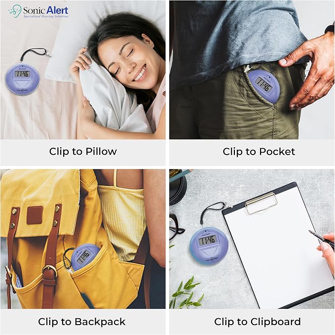 Sonic Alert Digital Alarm Clock - Image 5