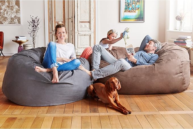 Lumaland Luxurious 3ft Bean Bag Chair - Image 2