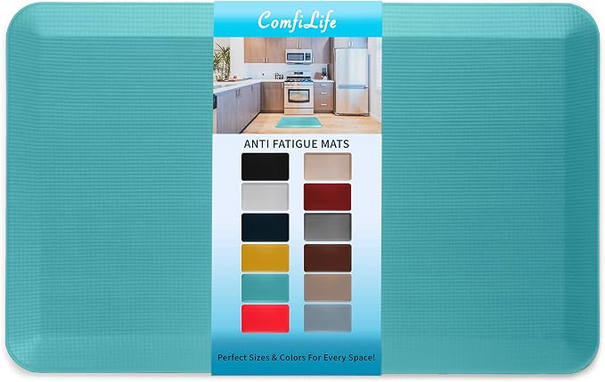 ComfiLife Anti Fatigue Floor Mat – 3/4 Inch Thick Perfect Kitchen Mat, Standing by ComfiLife