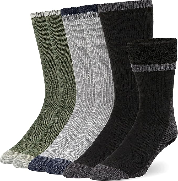 Alvada Warm Thermal Wool Socks for Winter Moisture Wicking and Breathable Cozy by Alvada