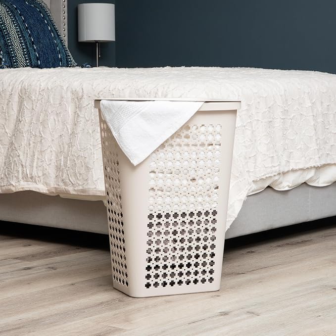 Mind Reader Slim Tapered Laundry Hamper - Image 2