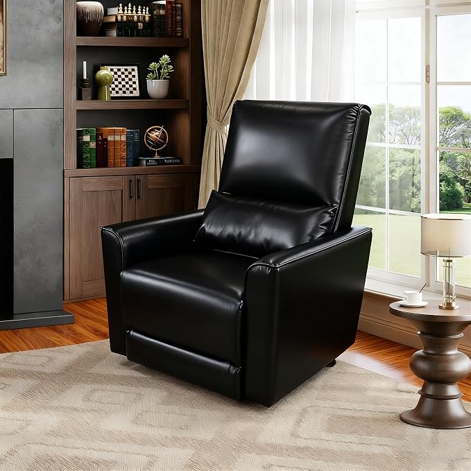 IDEALHOUSE Swivel Rocking Nursery Recliner Chair Rocker Recliner Glider Deep - Image 8