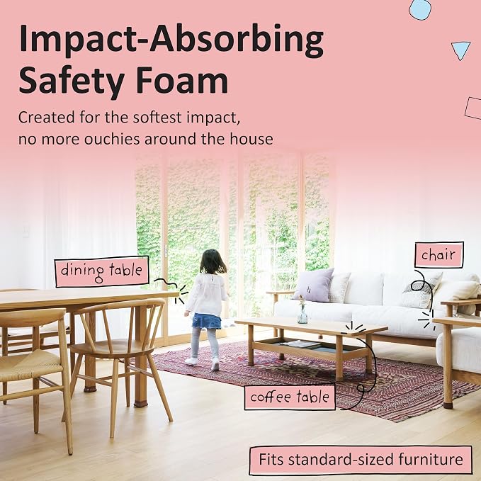 Bebe Earth Baby Proofing Edge and Corner Guard Protector Set - Image 6