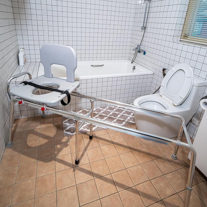 Eagle Health Supplies Toilet-to-Tub Transfer Bench - Image 8