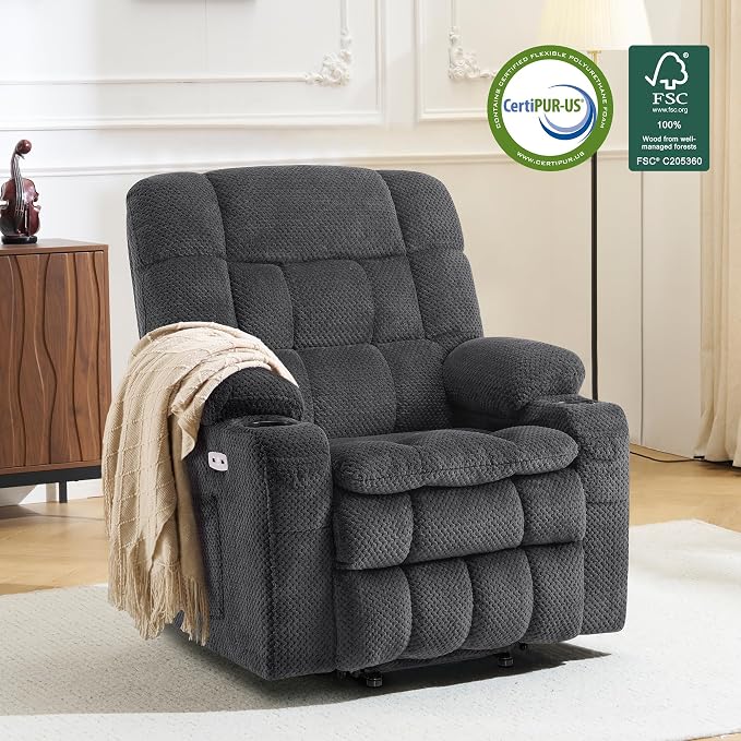 MCombo Dual Motor Power Lift Recliner Chair - Image 3