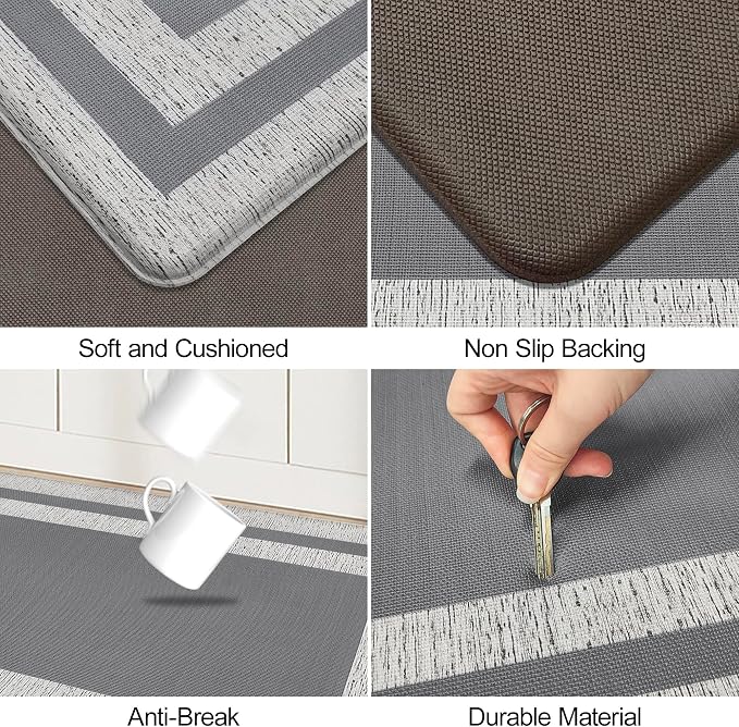 Kitchen Floor Mats Cushioned Anti Fatigue Kitchen Mat Farmhouse Kitchen Runner - Image 6