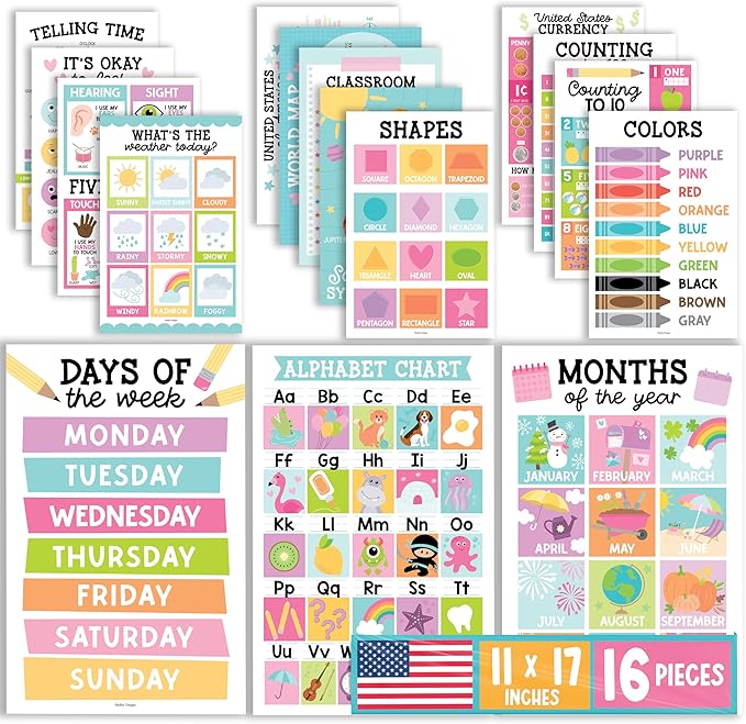 Hadley Designs 16 Educational Posters by HadleyDesigns