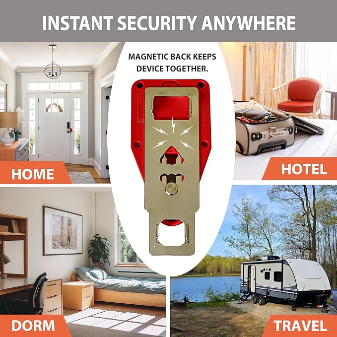 Goldy Lock Portable Alarm and Hotel Door Lock - Image 4