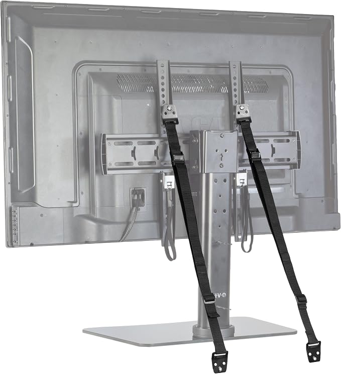 TV Anti-Tip Heavy Duty Dual Cable Kit, Non Tipping Safety Straps - Image 7