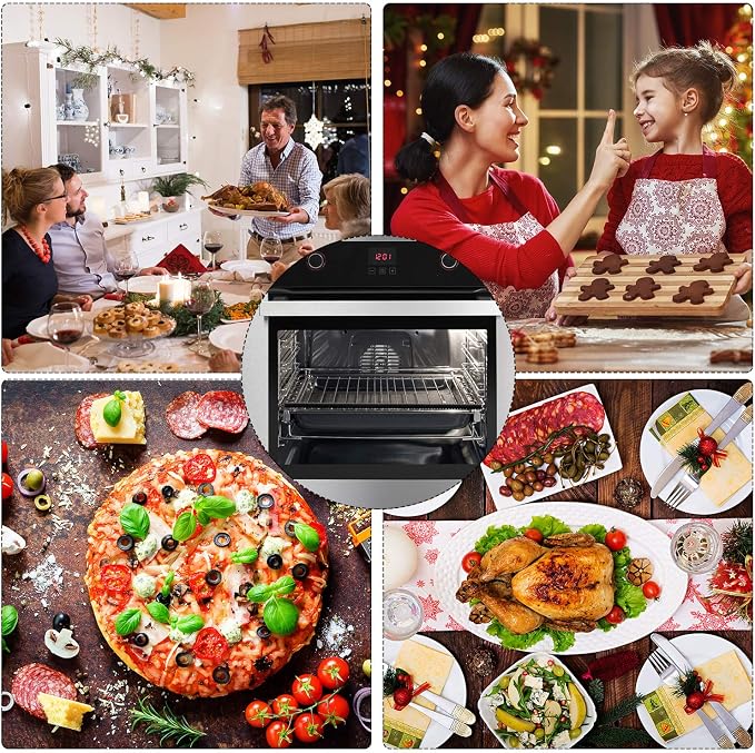 Boao 4 Pack Oven Rack Shields 14 Inches Silicone Protectors Guards Heat - Image 7