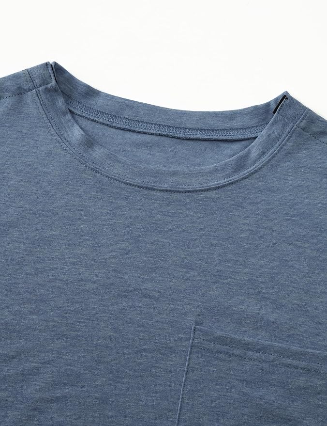 Men's Post Shoulder Surgery Recovery Shirts Tear Away Short Sleeve Full Open - Image 4