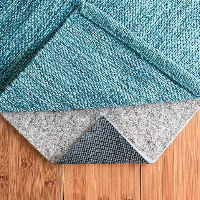 RUGPADUSA - Dual Surface - 6' Square - 1/8" Thick - Felt + Rubber - Non-Slip - Image 3