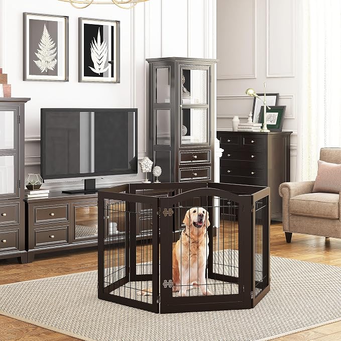 PAWLAND 144-inch Extra Wide 30-inches Tall Dog gate - Image 3