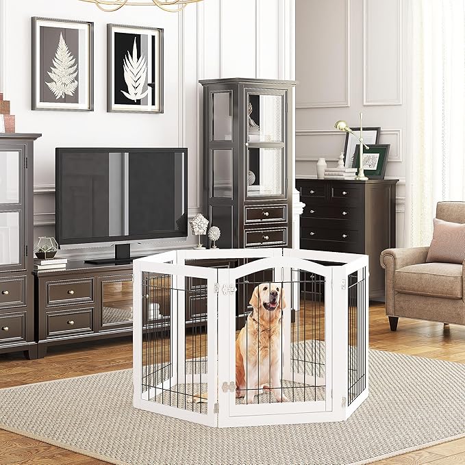 PAWLAND 144-inch Extra Wide 30-inches Tall Dog gate - Image 3