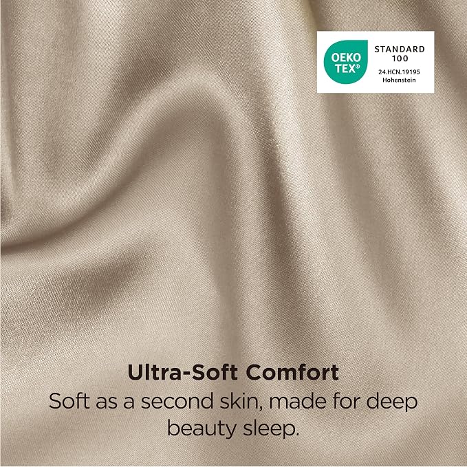 Bedsure King Size Satin Pillowcase Set of 2 - Field & Grace